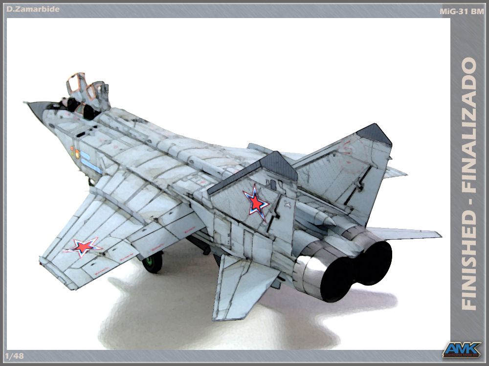 TMN: In-boxed: 1/48th scale Mikoyan MiG-31BM/BSM Foxhound